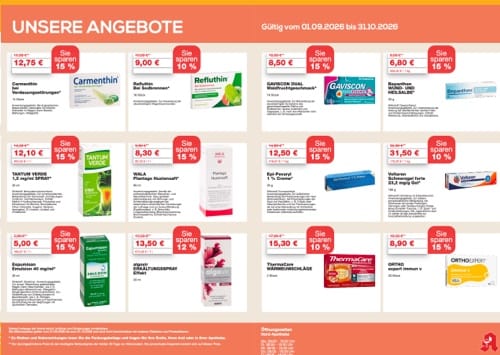 Prospekt Seite 2 mit Angeboten bis Ende Oktober 2026
